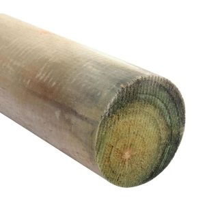 Polin Impregnado Cilindrado de 4" (100cm) en 2.5mt